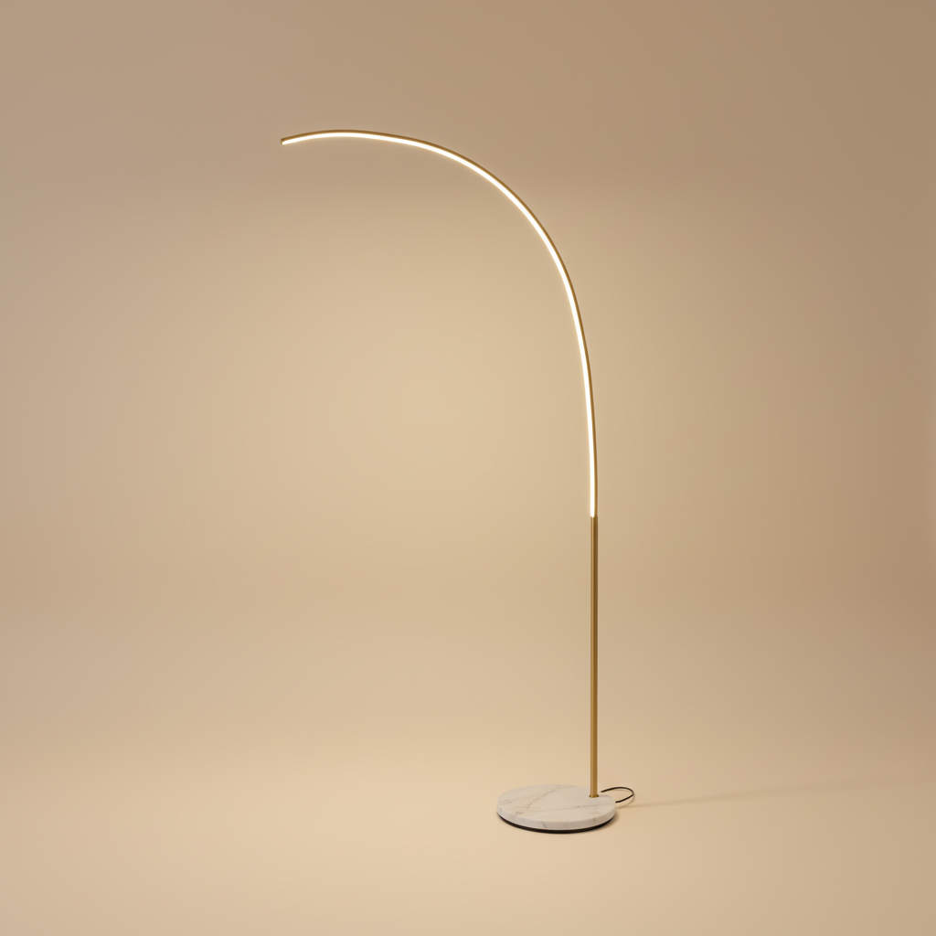 Arc reading lamp zoomed out