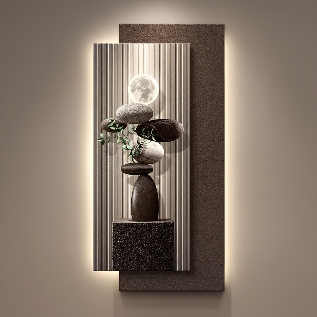 Mangetsu Wall Lamp - Square Format